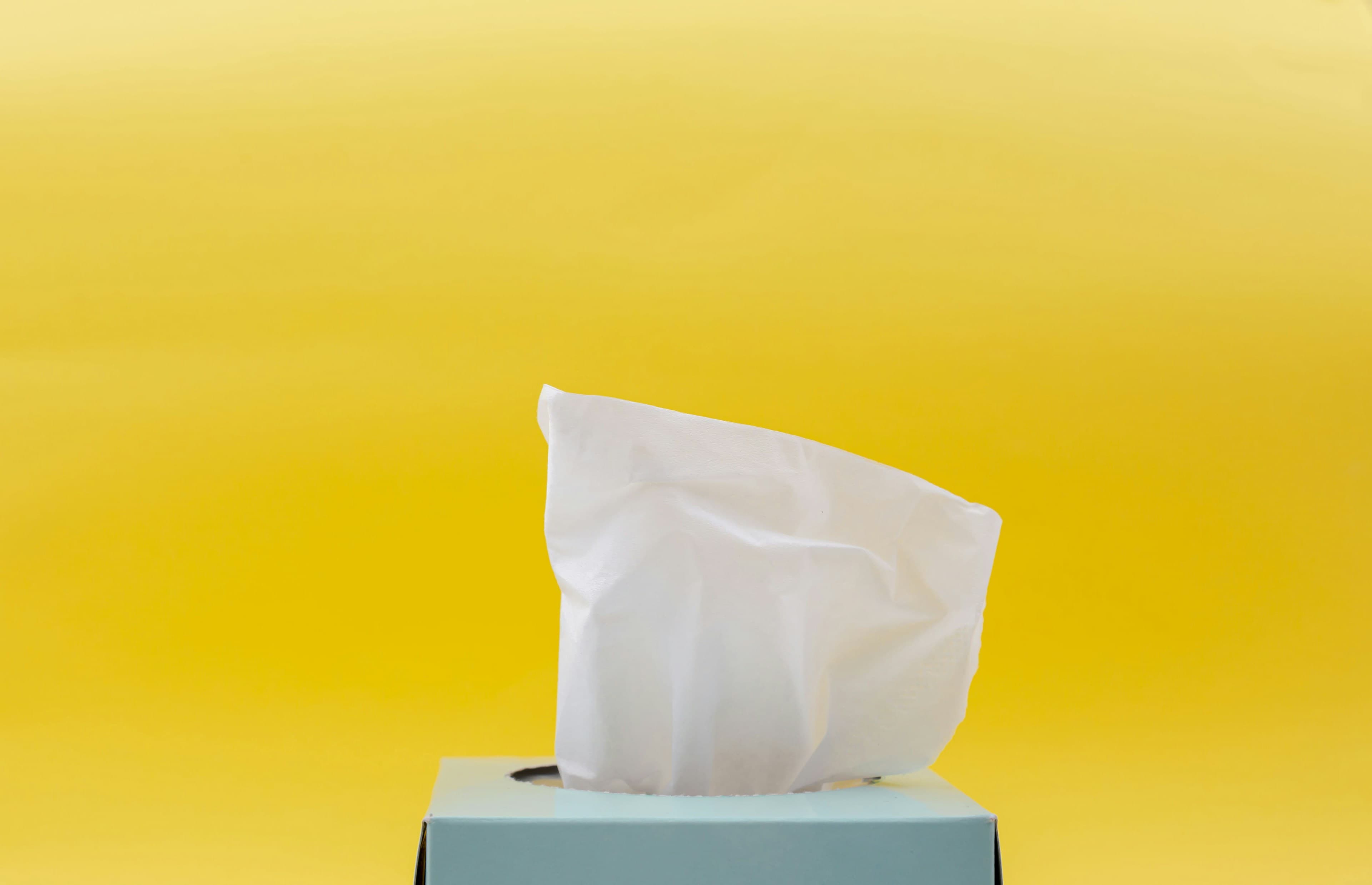 White tissue paper